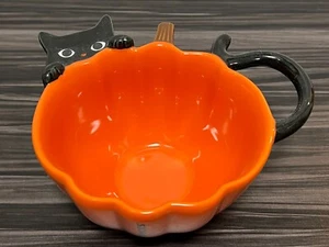 Starbucks Japan 2021 Halloween Limited Halloween Pumpkin Cat Bowl - Bild 1 von 8