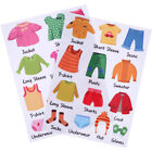 Entfernbare Kommode Kleidungsabziehbilder für Kinder