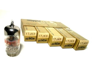 Sylvania 17JK8 NOS Dual Triode Tube for Dumont NIB (x1 pc) - Imagen 1 de 2
