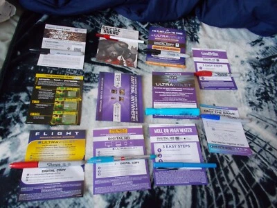 Digital 11 Codes: Wolf of Wall Street, Flight, Drive, Hell or High Water, etc... Foto 1 de 4