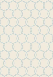 Schumacher Tracery-Sky 5005120 Luxury Decor Wallpaper Color Sky Blue - Picture 1 of 2