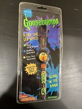 Rare, Vintage Still Sealed, Scary Time LCD Watch Goosebumps Glow in the Dark