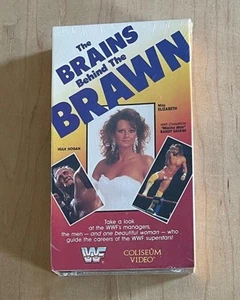 WWF Coliseum Video BRAINS BEHIND THE BRAWN (1989) Sealed Betamax WWE WCW Wrestle - Picture 1 of 8