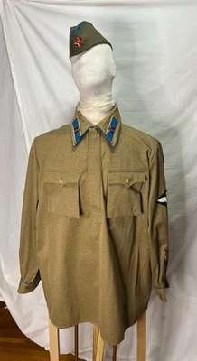 Soviet WWII, M 35 Tunic  By Schuster. Major Of Red Air Force. Large Size. - Image 1 of 2