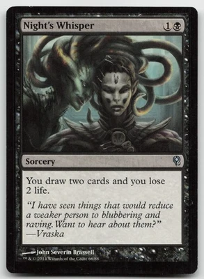 MTG Night's Whisper U Duel Decks: Jace vs. Vraska 68 LP - Image 1 of 2