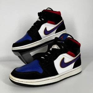 Nike Air Jordan 1 Mid Lakers Top 3 Rivals 852542-005 Reino Unido Talla 6 EUR 40 - Imagen 1 de 19