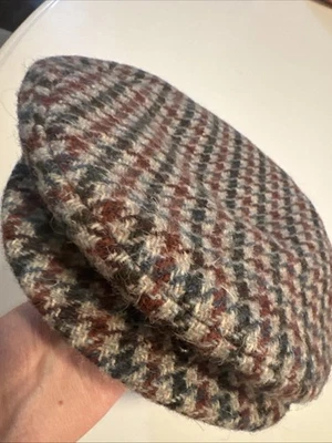 Tweed Flat Comfy Cap Vintage J.S. Cosman & Co Ltd London - Image 1 of 4