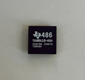 Texas Instruments TX486DLC/E-40GA CPU – 40 MHz – PGA132 – RZADKI I PRZETESTOWANY - Zdjęcie 1 z 3