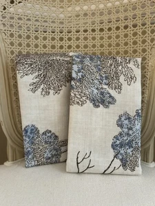 Williams Sonoma Grisaille Landscape KING Shams (2) NWOT OB - Picture 1 of 5