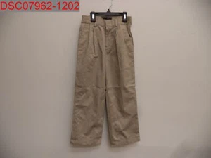 NWOT - Stain, Dockers Boys' Khaki Adjustable Waist Uniform Pants, Size 6 Regular - Picture 1 of 7