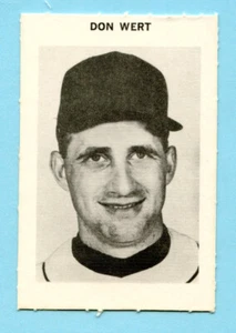 1972 Milton Bradley #363 Don Wert Box 705 -711 - Picture 1 of 1
