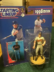 starting iline up 1998 edition cap ripken jr figure and card - Picture 1 of 2