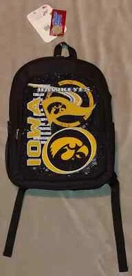 Mochila Iowa Hawkeyes The Northwest Group Negra Dorada Medidas 17" X 12" X 7" Foto 1 de 4