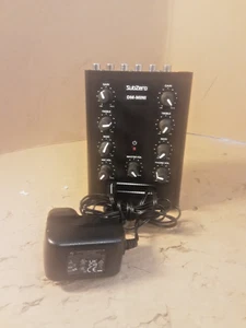 SubZero DM-MINI 2-Kanal Desktop DJ Audio Sound Mixer Crossfader Mikrofon + Netzteil - Bild 1 von 6