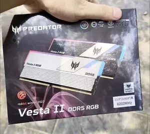 ACER Predator DDR5 6000mhz 32G(16*2C30/C32 RGB RAM Support ASUS ROG STRIX Z790 - Picture 1 of 3