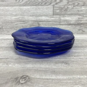 Villeroy & Boch "FIORINA" Blue ~ Set of 4 Salad Plates ~ 8 In - Picture 1 of 8