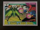Dr. Strange -Vs- Baron Mordo Marvel Comic Card 1991 Arch-Enemies Card #110 Impel