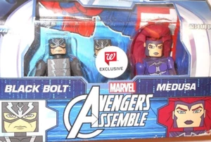 Marvel Universe Minimates INHUMANS black bolt medusa walgreens 2018 movie moc - Picture 1 of 3