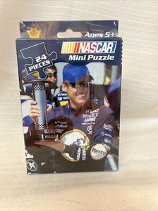 NASCAR 24 PIECE MINI PUZZLES.  BRAND NEW.  STILL IN ORIGINAL PLASTIC PACKAGING. - Picture 1 of 4