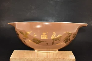 VINTAGE PYREX EARLY AMERICAN #444 CINDERELLA MIXING BOWL 4 QTS 1962 - Picture 1 of 9