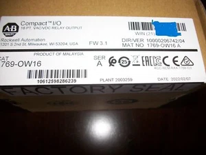 Allen Bradley 1769-OW16 / A Compact I/O Relay Output. Factory Sealed - Picture 1 of 1