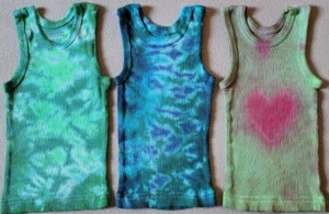 Toddler 2/3T - Tie Dye Tank Top 3 Pack Combo! - L5441 - Picture 1 of 1