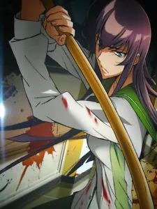 HighSchool of the Dead busujima saeko shitajiki/póster/DVD sato shouji - Imagen 1 de 3