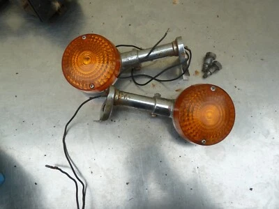 Rear turn signals CB500T Twin 75 76 Honda #O27 - Image 1 of 4