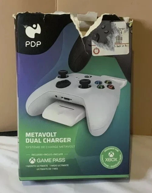 PDP Gaming METAVOLT Dual Charging 049-009-NA-WH for 2 Xbox Controllers - Image 1 of 4