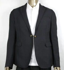 $2950 Gucci Mens Charcoal Wool/mohair Evening Jacket Tiger Link 406543 1165 - Picture 1 of 15