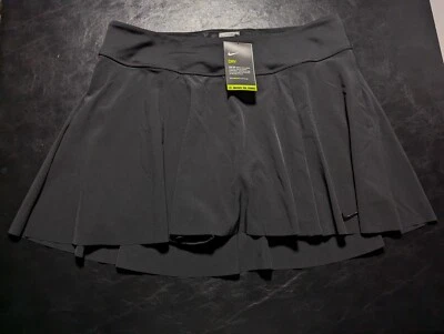 NWT WOMEN'S NIKE DRI-FIT SKORT, SIZE: 1X, COLOR: BLACK (J555) - Image 1 of 3