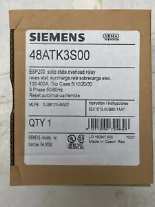 SIEMENS 48ATK3S00 ESP200 solid state overload relay - 133-400AMPS - Picture 1 of 5