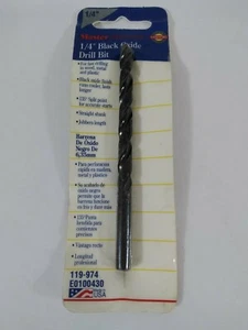 Broca de óxido negro Master Mechanic de 1/4" - Imagen 1 de 8