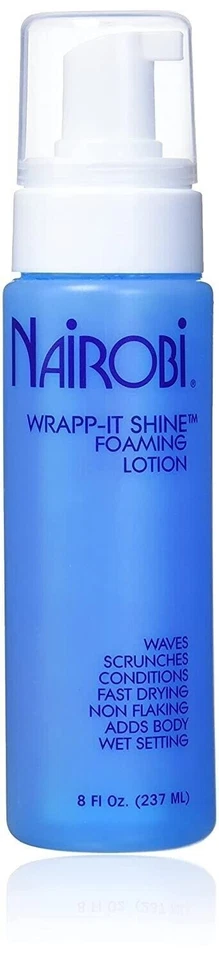 Nairobi wrapp-it shine foaming lotion 8oz