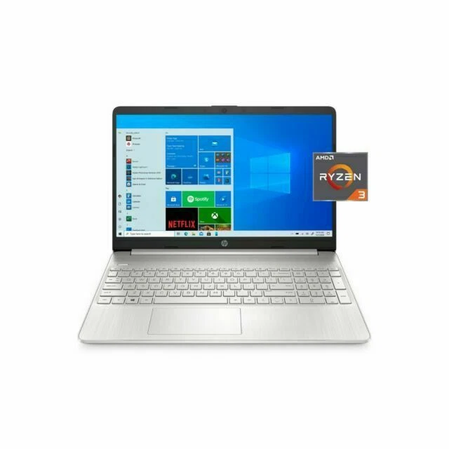 HP 15-ef1300wm 15.6" Silver 128GB - Image 1 of 1