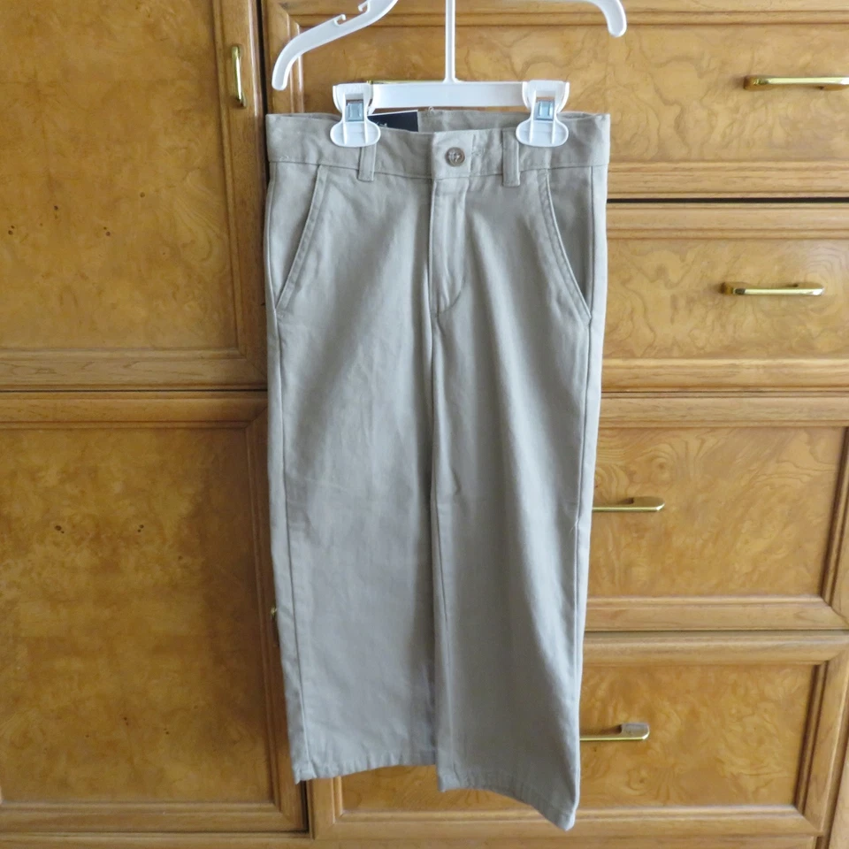 Chicos Chaps Pantalones Caqui Aprobados Ropa Escolar Talla 4 Reg Nuevo Con Etiquetas $30.00 Foto 1 de 1