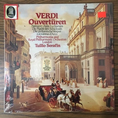Giuseppe Verdi  Overtures  EMI 1C 037-00 867  Sealed! - Image 1 of 2