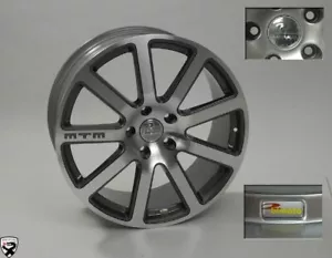 MTM Bimoto Felge 8,5x19 ET 50 Titanpoliert 5x112 57,1 Audi VW Alufelge - Picture 1 of 3
