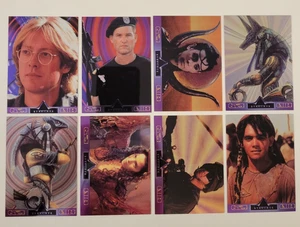 1994 STARGATE Complete CHARACTER Chase INSERT CARD SET CS-1 CS-8 Collect-A-Card - Picture 1 of 5