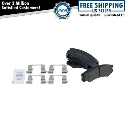 Комплект передних металлических тормозных колодок Posi для Acura SLX Honda Passport - Изображение 1 из 4