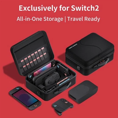 Gamepad Accessories Large Capacity Storage Combo Bag For Nintendo Switch 2 - Image 1 of 4