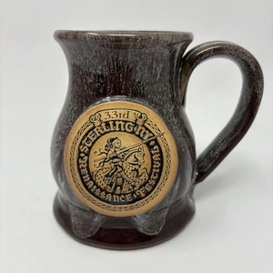 Grey Fox Pottery Sterling Renaissance Festival 33rd Anniversary Mug - Bild 1 von 9