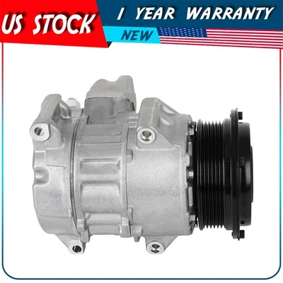 For Toyota Highlander 2009-2012 2013 Venza 2010-2016 2.7L AC A/C Compressor - Image 1 of 4