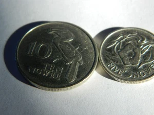 1968 10/5 Ngwee - Zambia - (KM12/KM11) - Imagen 1 de 7