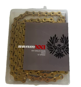 SRAM PC-XX1 HollowPin 12-fach Eagle Kette - Gold - Bild 1 von 2