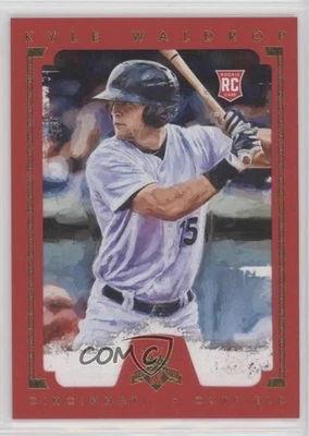 2016 Panini Diamond Kings Rookies Red Framed /99 Kyle Waldrop #162 Rookie RC - Image 1 of 2