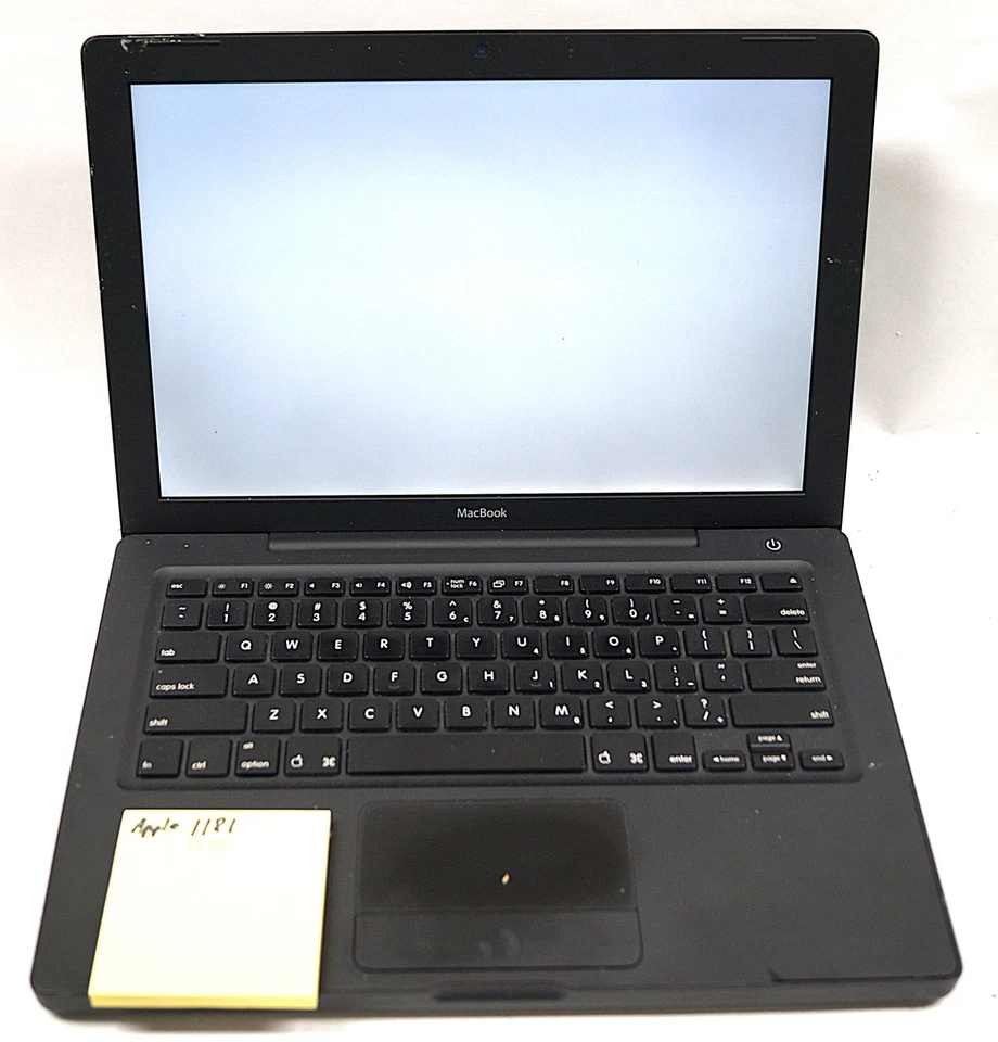 Apple MacBook A1181 Laptop 13.25” 2GHz 1GB Mem Intel Core Duo WORKING C152 - Image 1 of 4