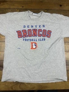 Vintage 1993 Denver Broncos Large Print Lee Sport T-shirt Size XL Made In USA - Picture 1 of 10