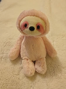 Peluche Aurora Lopsie Lulu Isabella The Sloth Lovey rose envoi rapide - Photo 1 sur 6