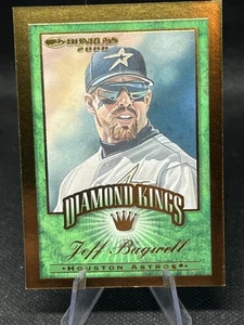 2000 Donruss - Jeff Bagwell #Dk-4 - Diamond Kings /2500 Houston Astros - Picture 1 of 2